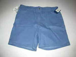 Vintage Made In The USA Town Craft Burlington Stretch Denim Jean Shorts Sz 40 - Picture 1 of 6
