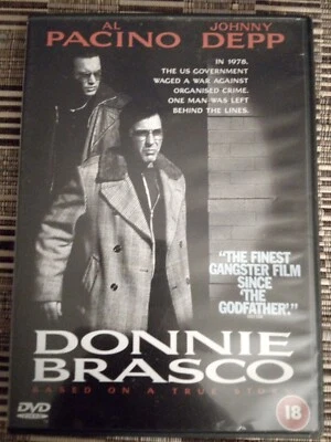 Donnie Brasco DVD 1997 True Life Gangster Crime, Al Pacino. AUS Play - Image 1 of 2