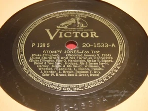 Duke Ellington 78 RPM RCA Victor 20-1533 Stompy Jones Delta Serenade 1943 Jazz - Imagen 1 de 5