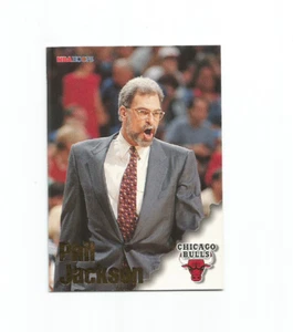 PHIL JACKSON-COACH (Chicago Bulls) 1996-97 SKYBOX NBA HOOPS KARTE #252 - Bild 1 von 1