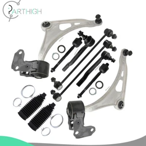 10Pcs Front Control Arm and Ball Joint Tie Rod Sway Bar For 2014-2020 Acura MDX - Picture 1 of 13