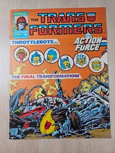 Transformers & Action Force Issue 154 UK Edition February 1988 Marvel Comics - Picture 1 of 11