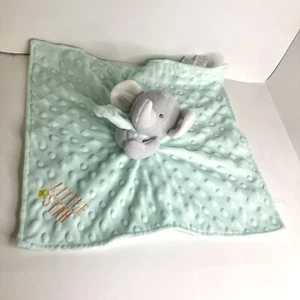 Carters Child Of Mine Elephant Little Star Green Lovey Security Blanket 14” - Picture 1 of 9