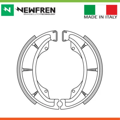 Nuevo * Newfren * Zapatas de freno traseras para SUZUKI TS185 185cc '71-73 Foto 1 de 3