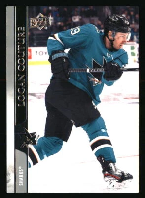 Logan Couture 2020-21 Upper Deck #397 HOCKEY Card - Image 1 of 2