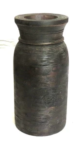 Kohl's Chelsea 10.1/2 inch Wooden Vase - Made in India - Mint - Picture 1 of 6