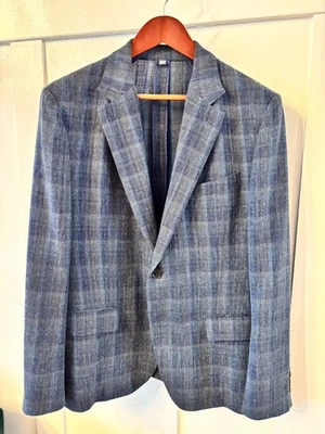 Bonobos NWOT Jetsetter Unconstructed Italian Wool Linen Blend Blazer 42S - Image 1 of 4