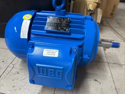 Weg 00536ET3E184JM-W22 5HP, 3485RPM 3 Phase 230/460 New - Image 1 of 4