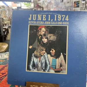 June 1, 1974. Kevin Ayers-John Cale-ENO-NICO (original 1974 pressing) - Picture 1 of 3