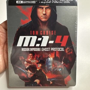 Mission: Impossible: Ghost Protocol (Ultra HD, 2011) Steelbook Edition Brand New - Picture 1 of 6