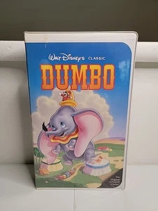 Walt Disney’s Dumbo Black Diamond Edition Classics VHS 1982 Vintage Movie - Picture 1 of 8
