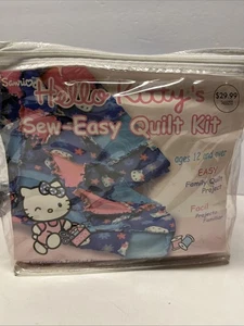 Rag Time Quilt HELLO KITTY Ready To Assemble Sew Easy Quilt Kit 51 X 65 Sealed - Picture 1 of 9