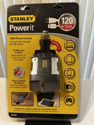 Inversor de Potencia Stanley Power It 120W - Nuevo - Precintado Foto 1 de 4