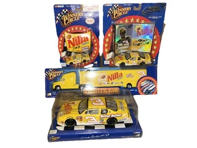 Dale Earnhardt Jr. Bundle of 4 Nilla Wafers #3 2002 Die Cast Cars Trailer NASCAR - Image 1 of 4