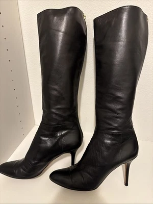 jimmy choo grainy calf knee boots - Image 1 of 4