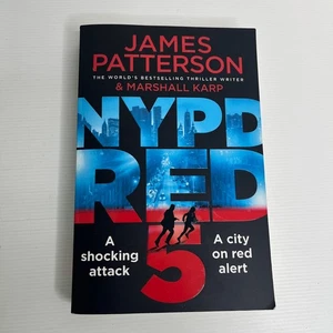 NYPD RED 5 Paperback Novel by James Patterson & Marshall Karp - Picture 1 of 6