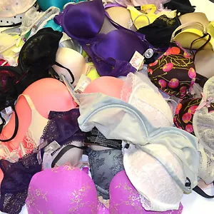 Victoria's Secret Bras Wholesale Lot of 50 Random Mixed Colors Styles Resale New