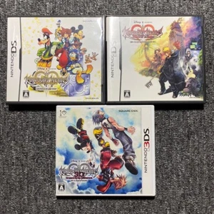Nintendo 3DS Kingdom Hearts Dream Drop Distance DS 358/2 Days Re Coded set Japan - Picture 1 of 1