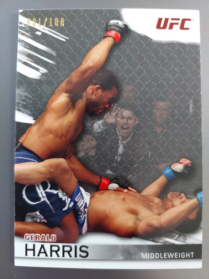 Gerald Harris #83 2010 Topps UFC Knockout Silver #001/188 - Image 1 of 2