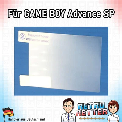 2x 🛡️🛡️ Display Schutzfolie für GameBoy Advance SP Bildschirm Folie GBA - Bild 1 von 2