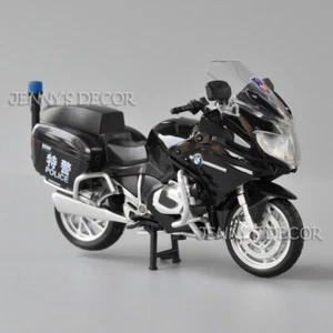 1:18 Maßstab Druckguss Motorrad Modellspielzeug BMW R1250 RT Polizei Straßenrad Replik - Bild 1 von 11