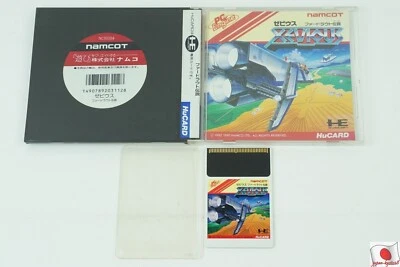 Xevious Hu Card namcot NEC PC Engine From Japan - Image 1 of 3
