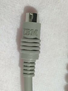IBM 1393081 SDL to PS/2 Cord M Clicky Cable FOR IBM KEYBOARD NOS