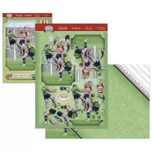 Hunkydory You're Scrummy Deco-Large Set : Sports & Hobbies Collection - Picture 1 of 6