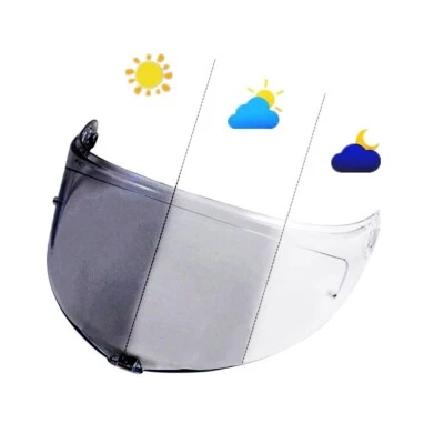 Visera de casco adaptable fotocromática genuina AGV SP1 K6 se adapta a AGV K6 K6S Foto 1 de 2