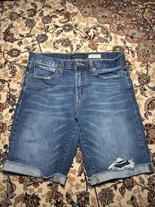 Pantalones Cortos Aeropostale Hombres 29 Azul Denim Bolsillos Cómodos Corte Cosido - Imagen 1 de 15