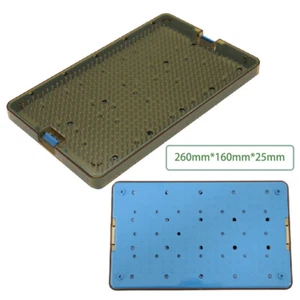 Sterilization Case Ophthalmic instrument Autoclavable plastic Surgical tool box - Picture 1 of 14