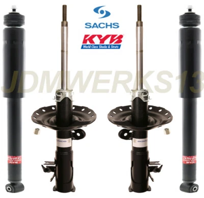 SACHS FRONT STRUTS & KYB REAR SHOCKS HONDA FIT 2009 09 10 2011 11 12 13 GE8  - Image 1 of 2