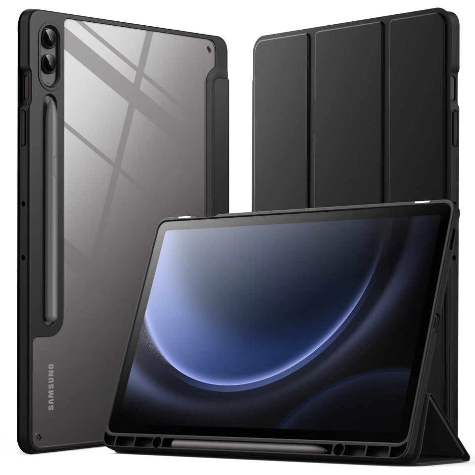Case for Samsung Galaxy Tab S9 FE+ / S9 FE Plus 12.4-Inch, Tri-Fold Stand Cover - Image 1 of 1