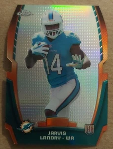 2014 Topps cromo troquelado JARVIS LANDRY #CRDC-JK novato radiocontrol refractor delfines - Imagen 1 de 2