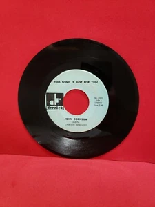 John Cornsilk - Under The Double Eagle/This Song Is Just For You 45 RPM-(RARE) - Picture 1 of 2
