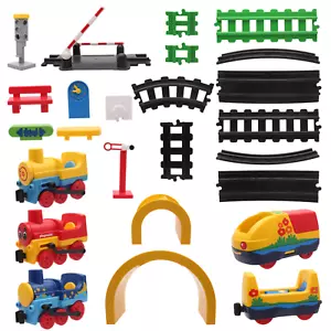 Playmobil 123 Train Gare Locomotive Rails Voie Pont Accessoires Sélection - Bild 1 von 22