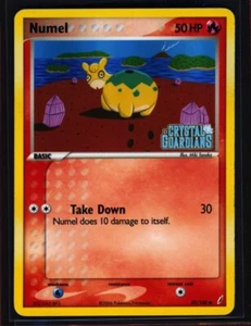 1x Numel 59/100 Reverse Holo Common EX Crystal Guardians Pokémon NM 0404#229-230 - Bild 1 von 4