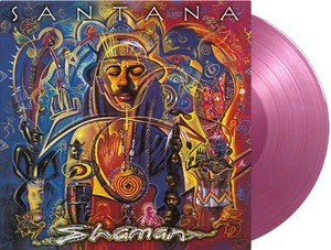 Santana – Shaman LIM Translucent Purple Audiophile 2 Vinyl LP 180GR 2000 WW NEU - Picture 1 of 1