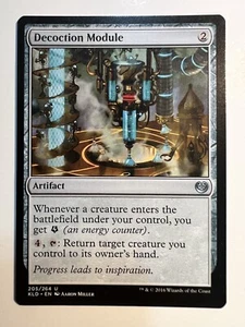 Decoction Module (205) Kaladesh KLD (Artifact) Get Energy, Return Target (MTG) - Picture 1 of 2