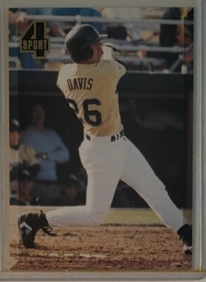 1994 Classic 4 Sport #165 Tommy Davis Southern Mississippi Eagles Baseball Card  - Image 1 of 2