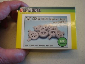 Modellismo, DEF Model DW 30007, GMC sagged wheels - Foto 1 di 1