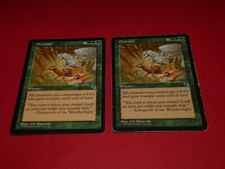 Magic the Gathering: MTG: Tempest: Overrun x2
