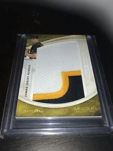 Panini Immaculate Tyler Glasnow Jersey Relic SSP Pirates Devil Rays RC /10 - Picture 1 of 1