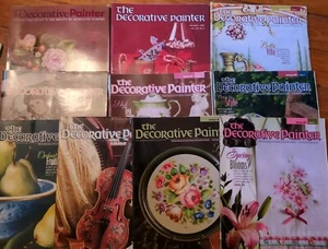The Decorative Painter Tole Painting Magazines with Patterns Lot of 10 - Foto 1 di 4