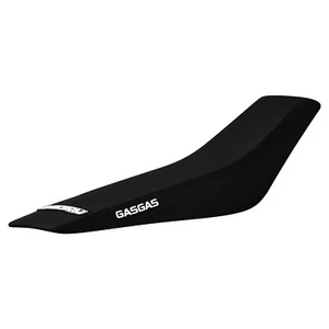 Cubierta de asiento 2024-2025 Gasgas MC EC 125 250 350 450 PINZA NEGRA #404 LOGOTIPO - Imagen 1 de 4