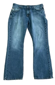 Cinch Jeans Men’s 40x34 Relaxed Fit Carter Denim Pants Western Cowboy Blue Denim - Picture 1 of 12