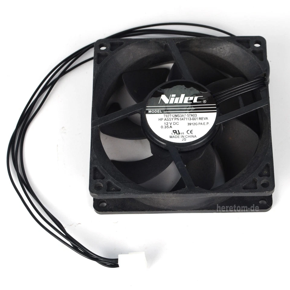 HP Fan Chassis Lüfter Z800 Workstation 647113-001