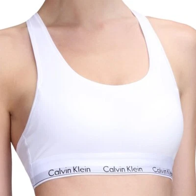 Calvin Klein Modern Cotton Bralette F3785 White - Image 1 of 3