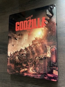 GODZILLA (BD/DVD, 2014) Limited Edition Steelbook, Aaron Johnson, Gareth Edwards - Picture 1 of 6