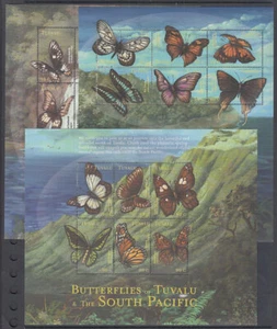 Tuvalu - Mail Yvert 856/73 ** Mnh Fauna. Butterflies - Picture 1 of 1